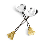 Michael Aram | Golden Ginkgo Serving Set