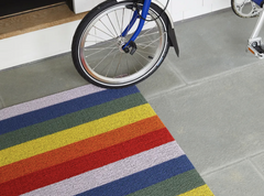 Chilewich | Pride Stripe Shag Rug