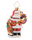 Christopher Radko | A Woodland Walk Santa - Gem