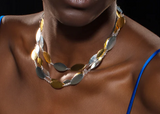 Gurhan | Willow Sterling Silver and Gold All Around Short Necklace