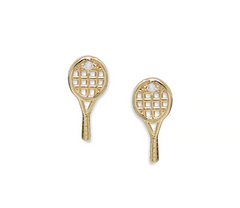 Anzie | Love Letter Kelly Tennis Racket Studs