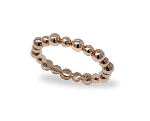 Anzie | Rose Gold Dew Drop Ring