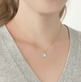 Adel Chefridi | Two Tone Aquamarine Pendent