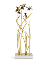 Michael Aram | Black Iris Garden Sculpture