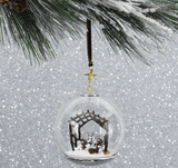 Michael Aram | Manger Snow Globe Ornament