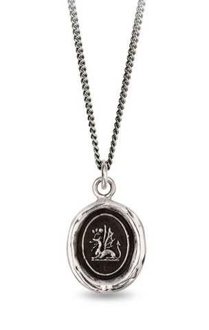Pyrrha | "Protection" Sterling Silver Talisman Necklace