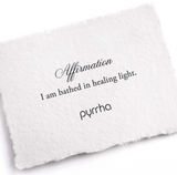 Pyrrha | "I Am Bathed in Healing Light" Affirmation Talisman Bracelet