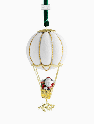 Michael Aram | Santa in Balloon Snow Globe Ornament