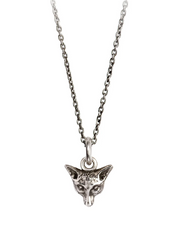 Pyrrha | Sterling Silver "Fox" Charm Necklace