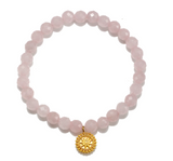 Satya | Awaken Love Mandala Rose Quartz Gemstone Bracelet
