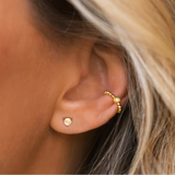 Leah Alexandra | Element Stud Earring - 14k Gold