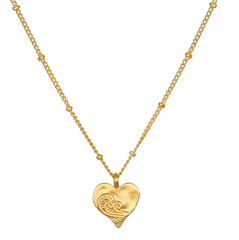 Satya | Spirit of Love Gold Heart Necklace