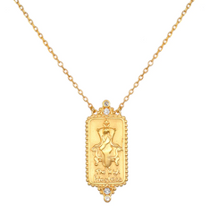 Satya | The High Priestess Tarot Necklace