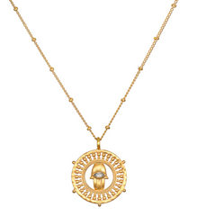 Satya | Palm of Protection Hamsa Coin Necklace
