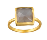 Satya | Second Sight Moonstone Gold Ring
