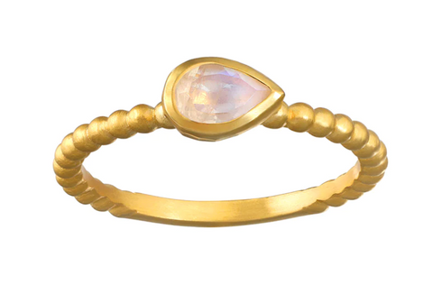 Satya | Manifesting Fortune Moonstone Ring
