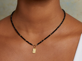 Satya | Empowered Dreams Celestial Black Spinel Necklace