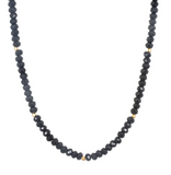 Satya | Empowered Being Black Spinel Choker Necklace