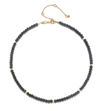 Satya | Empowered Being Black Spinel Choker Necklace