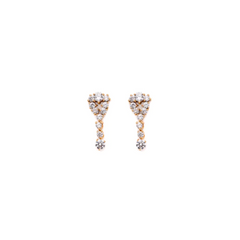 Leah Alexandra | Petite Royal Earrings - CZ