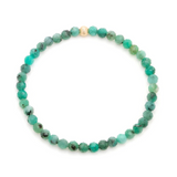 Leah Alexandra | Social Mini Bracelet - Emerald