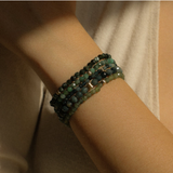 Leah Alexandra | Social Mini Bracelet - Emerald