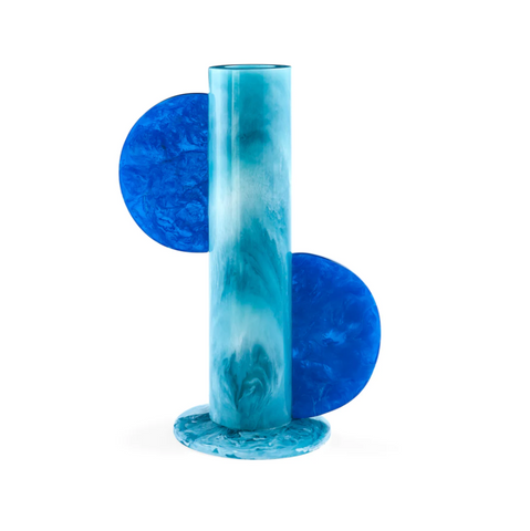 Jonathan Adler | Mustique Cylinder Vae - Turquoise