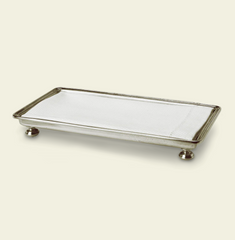 Match | Footed Guest Towel Tray