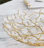 Michael Aram | Butterfly Ginkgo Gold Centerpiece Platter