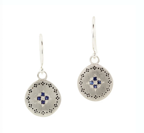 Adel Chefridi | Four Star Nostalgia Sapphire Earrings