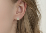 Adel Chefridi | Four Star Wave Charm Studs