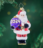 Christopher Radko | Santa's 2024 Keepsake