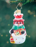 Christopher Radko | Christmas Joy Snowman - Gem