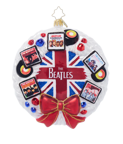 Christopher Radko | Beatles British Wreath Wonderland