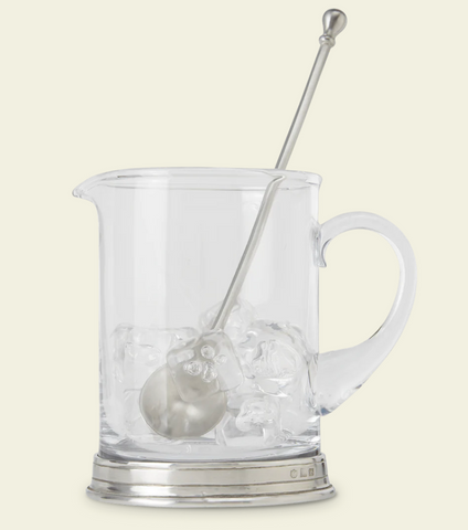 Match | Branch Bar Pitcher, Crystal and Cocktail Stirrer Set