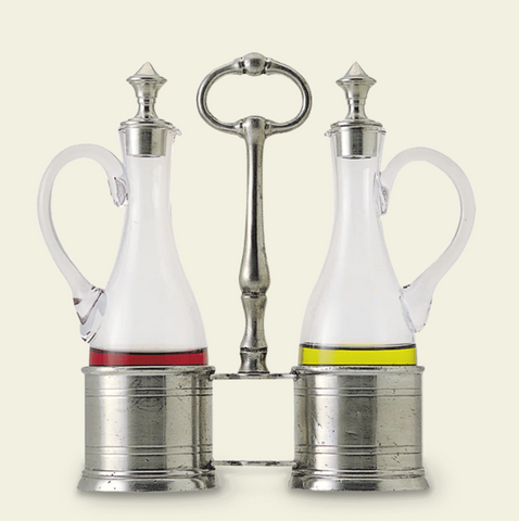 Match | Oil & Vinegar Set with Pewter Tops