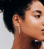 Anzie | Aztec North Star Drop Earrings