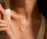 Satya | Eternal Guidance Moon Necklace