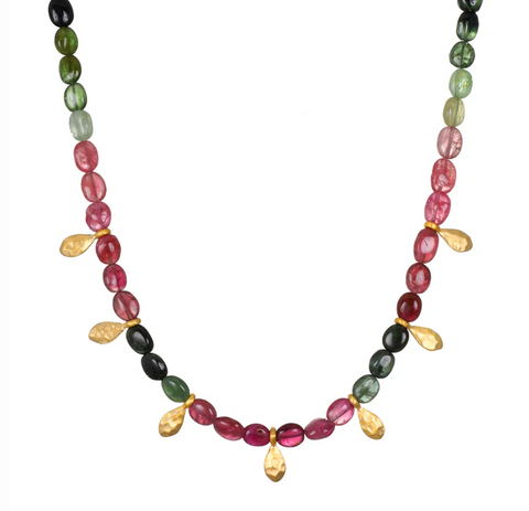 Satya | Beginning to Bloom Tourmaline Necklace