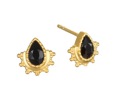 Satya | Eternal Light Black Onyx Stud Earrings