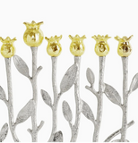 Michael Aram | Pomegranate Silver & Gold Menorah