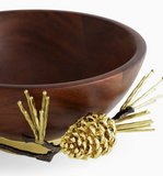 Michael Aram | Pine Cone Wood Small Bowl