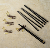 Michael Aram | Zen Garden Chopsticks & Stand Set