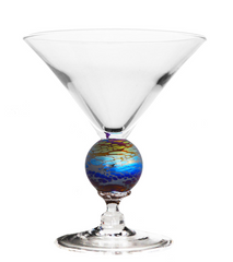 Romeo Glass | Spider Planets Short Martini Glass