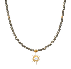 Satya | Dreams of Prosperity Pyrite Necklace