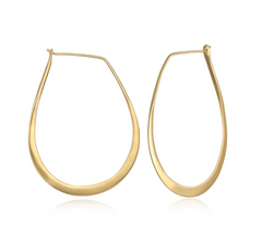 Satya | Minimalist Gold Hoop Earrings