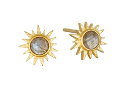 Satya |  Light Seeker Labradorite Starburst Earrings