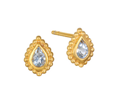 Satya | Commune with Love Blue Topaz Stud Earring