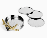 Michael Aram | Olive Branch Coaster Set