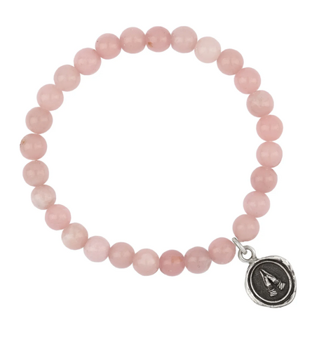 Pyrrha | Grateful Appreciation Talisman Stretch Stone Bracelet